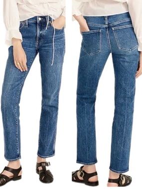 J. Crew | 484 Slim Straight Leg Blue Denim Jeans